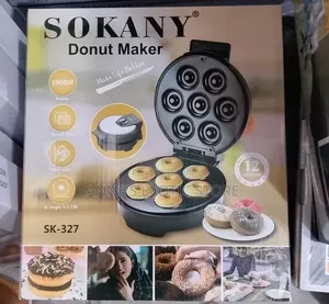 Sokany Sk-327 7-Piece Mini Donut Maker 1000w