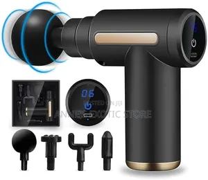 Mini Rechargeable Deep Tissue Massage Gun With LCD Display