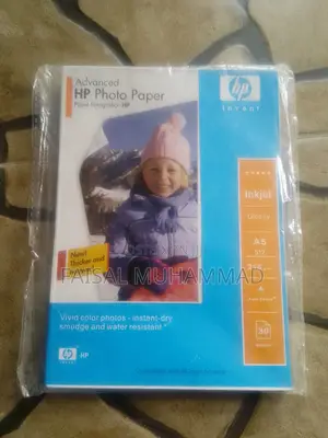 Original Hp Advanced Photo Paper (A5 Size, 30 Sheets)