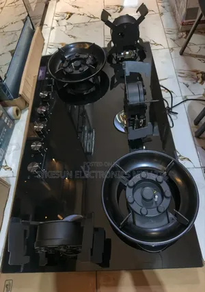 Bosch 90cm Inbuilt Flips Up Automatic 5 Burners Gas Cooker Hob Timer