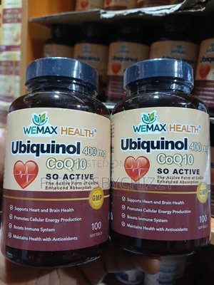 Wemax Health Ubiquinol Coq10 400mg X 100 Softgels