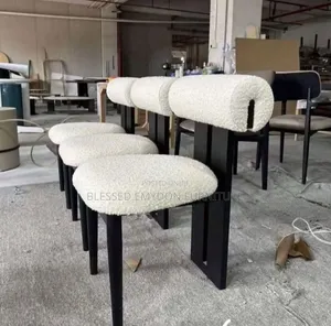 Luxury Dining Set 6 Seater With Marble Top Table