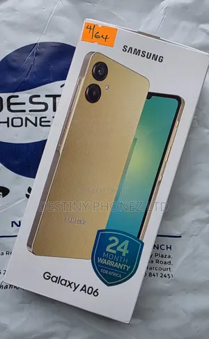 New Samsung Galaxy A06 64 GB Gold