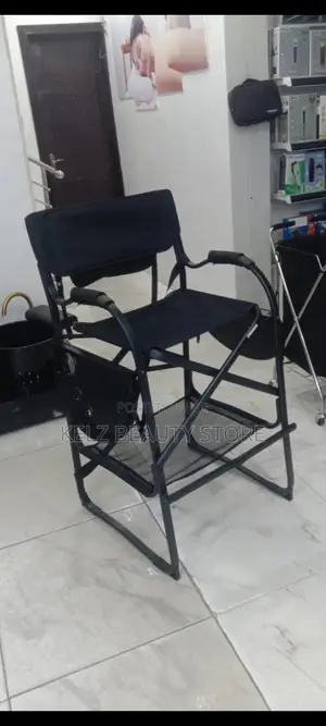 Foldable Make Up Chair (Double Tray )