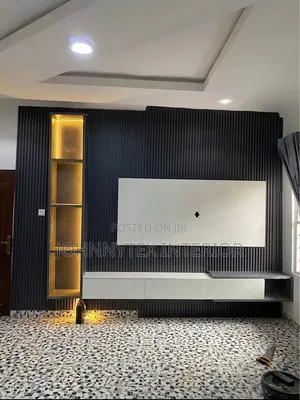 Tv Console With Open Cupboard