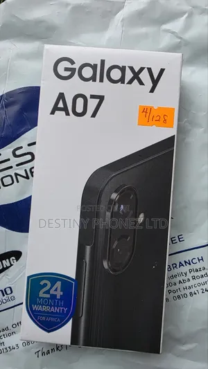 New Samsung Galaxy A07 4G 128 GB Blue