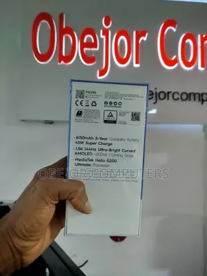 New Tecno Camon 50 Pro 256 GB Black