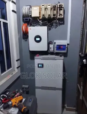 15kwh Lithium Ion Battery and 10kva Hybrid Inverter With Accessories