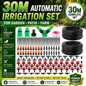 Achieve Lush Landscapes With Precision 30m Irrigation Kits Technology