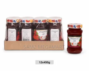 Geurts Strawberry Jam 12x450g