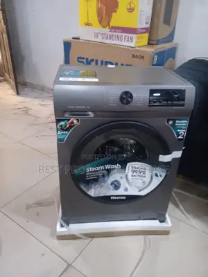 Brand New Hisense 7kg Front Load Automatic Washer Wfqp70123t