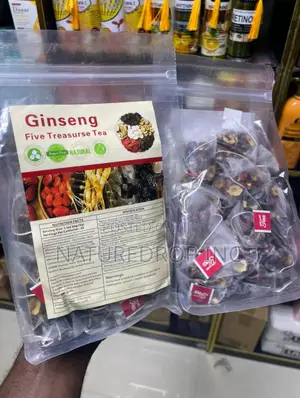 Ginseng Five Treasure Tea Kidney Detox 30 Tea Bags.