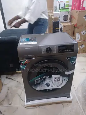 Premium Hisense 7kg Front Load Washing Machine Wfqp70123t