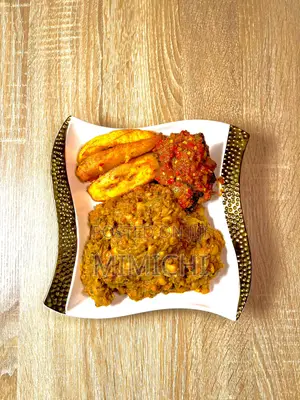 Porridge Beans With Plantain