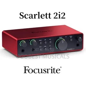 Focusrite Scarlett 2i2 4th Generation | Usb Audio Interface