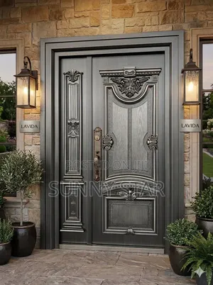 Aluminium Armoured Door
