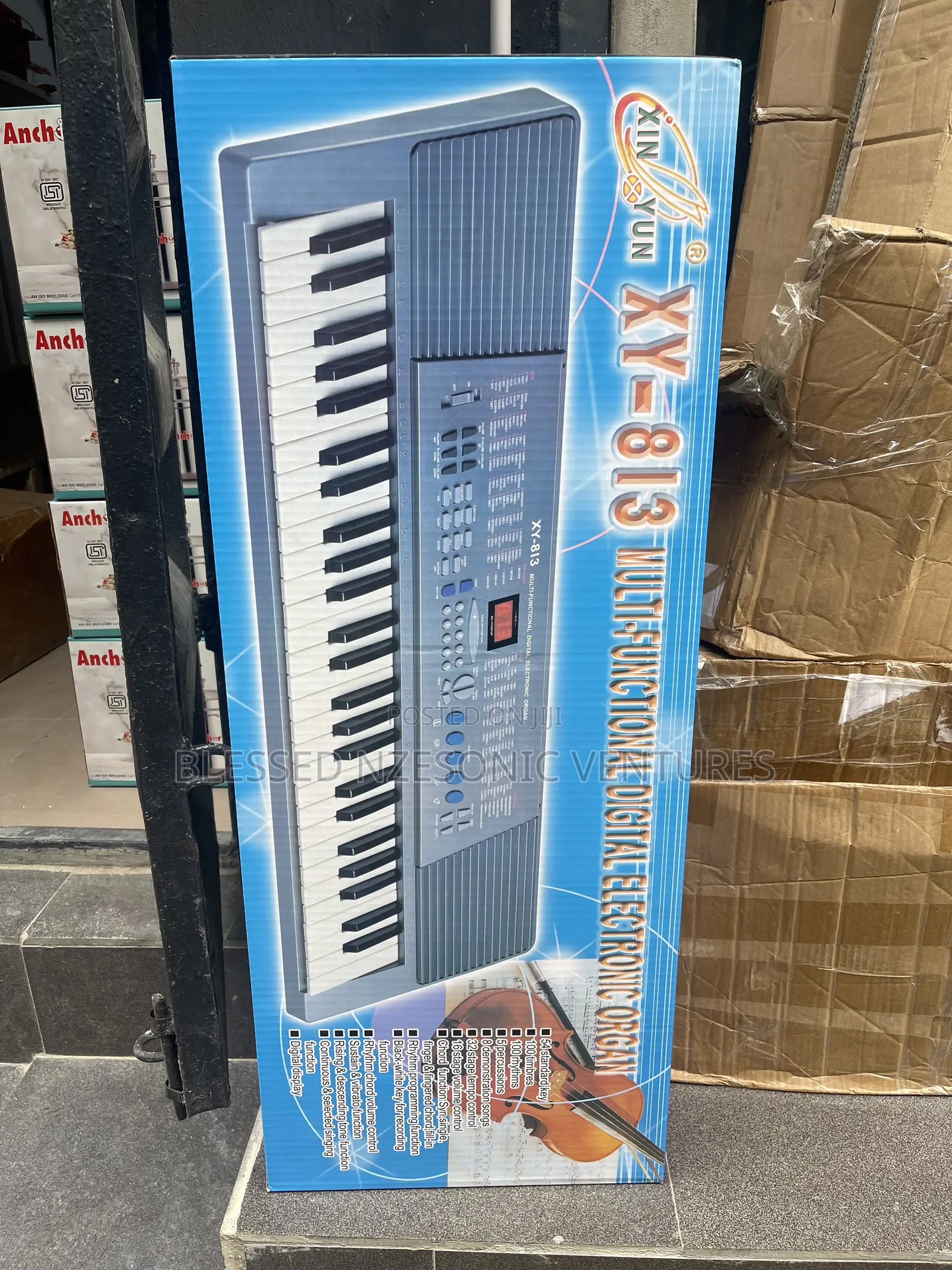 Children Learning Keyboard