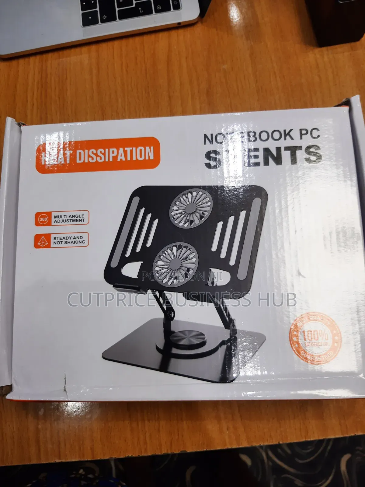 Laptop Stand Computer With Cooling Fan Rotatable