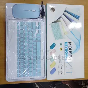 Bluetooth Wireless Rechargeable Keyboard and Mouse Kit With Backlight