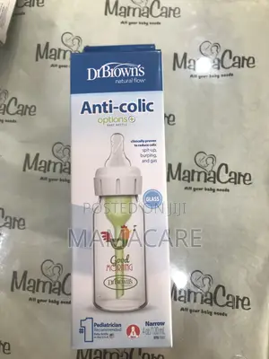 Dr Brown’S Anti-colic Option+ Narrow Glass Bottle 120ml