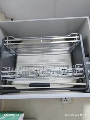 Luxury Stainless Steel Pull-Down Kitchen Basket Smart Storage