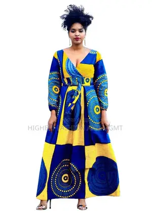 Long Gown With Waist Belt