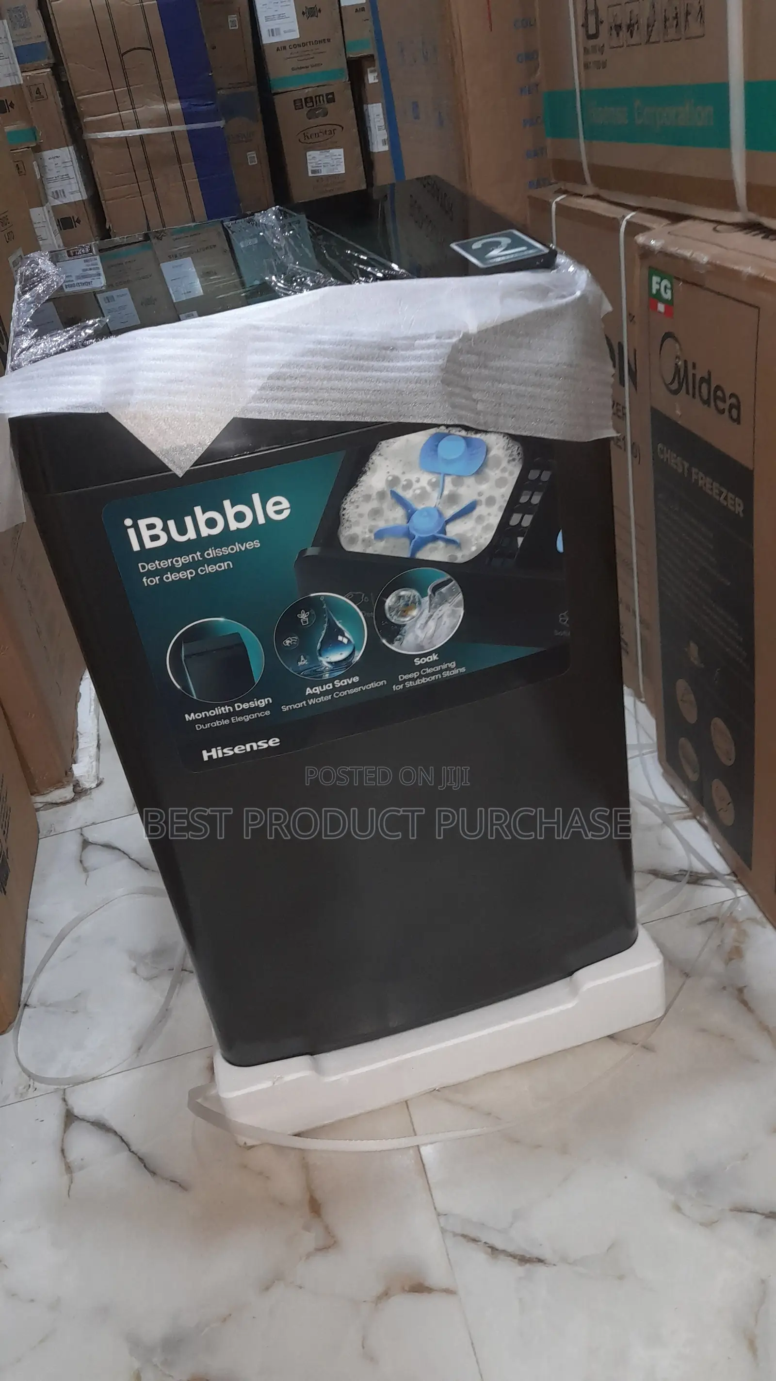 Smart Laundry Solution – Hisense 11kg Top Loader