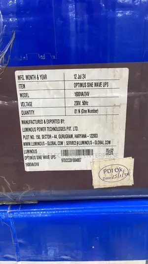1.6kva 24v Inverter Luminous