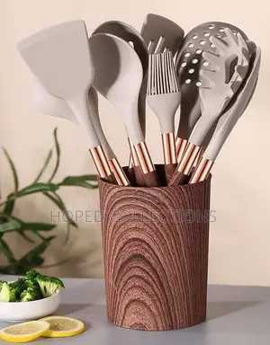 Kitchen Utensils Silicone Spoon Set