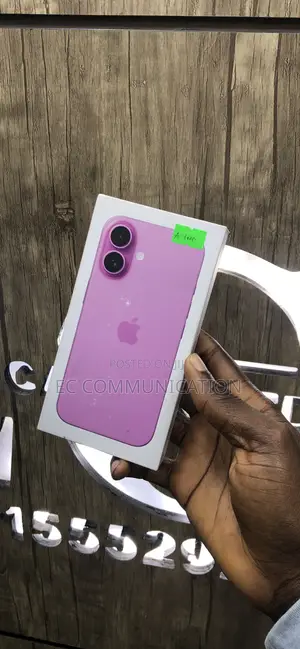 New Apple iPhone 16 256 GB Pink