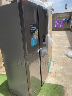 Hisense Large Capacity 529l Side-by-Side Refrigerator