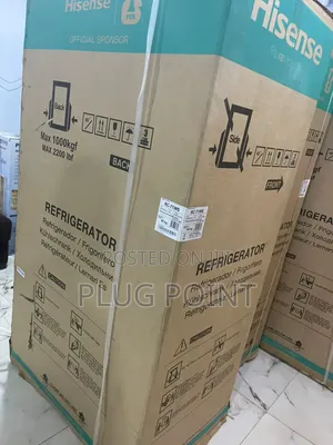 Hisense 529l Premium Side-by-Side Refrigerator – Gray