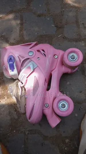 Pink Adjustable Inline Skates