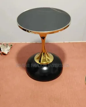 Small Waist Corner Coffee Table - Marble Top