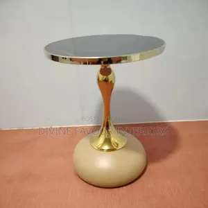 Small Waist Corner Coffee Table - Marble Top