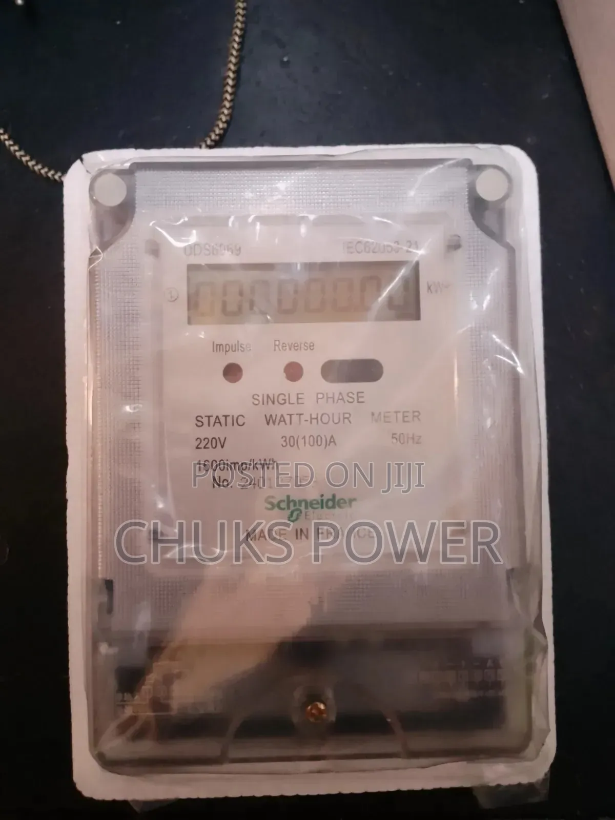 Single Phase Check Meter 100amps