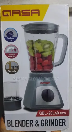 Qasa 2-in-1 Blender Grinder QBL-20l40 Eco | 1yr Warranty |