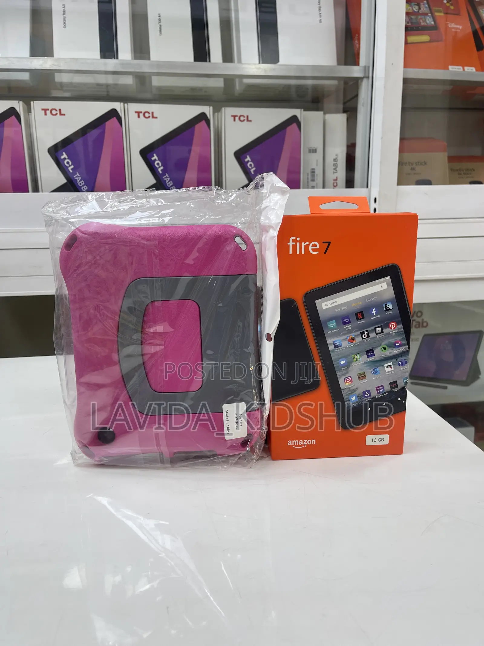 New Amazon Fire 7 16 GB Pink