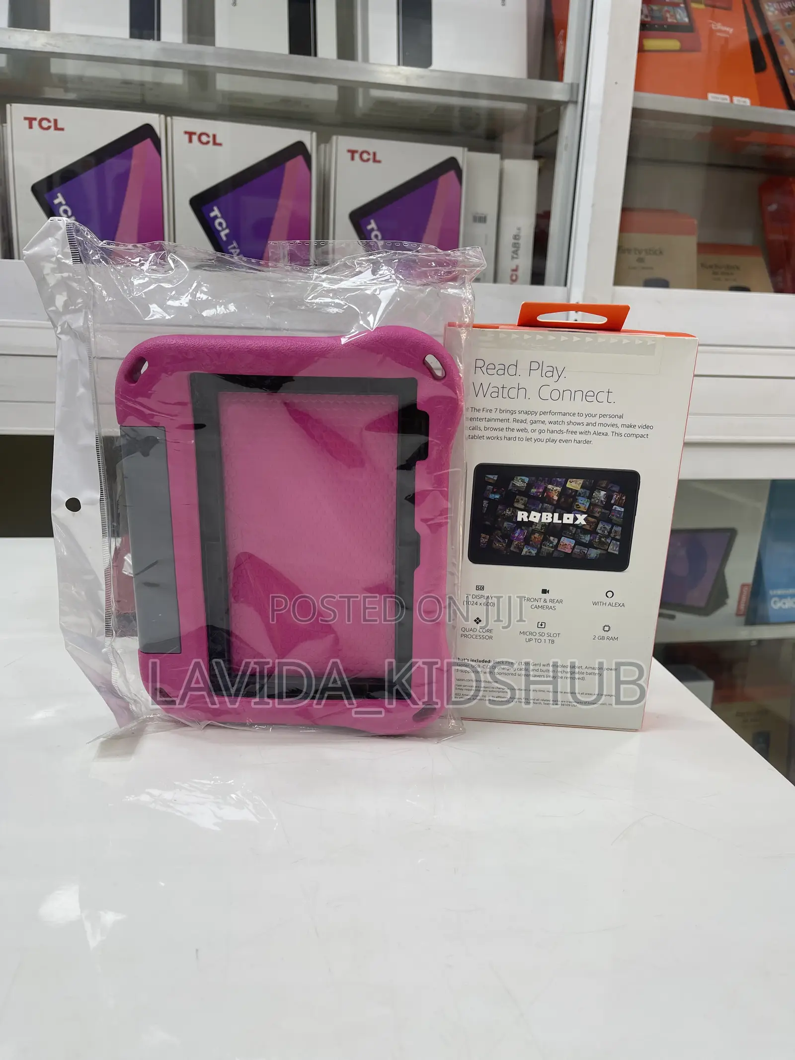 New Amazon Fire 7 16 GB Pink