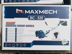 Maxmech Bc-520, Heavy-Duty 1500w Gasoline Brush Cutter
