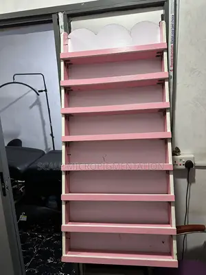 Nail Polish Rack Wall Mount (Hdf Plywood)