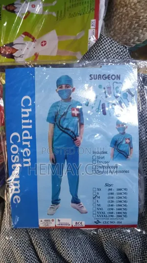Medical Line Constume (Surgeon, Doctor, Nurse, Pharmacist, Dentist