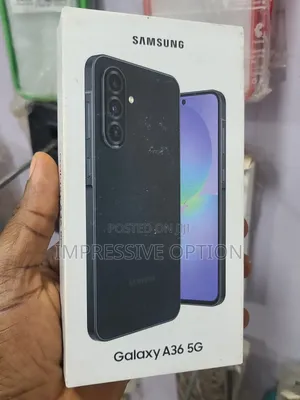 New Samsung Galaxy A36 256 GB Black