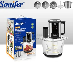 Sonifer Sf8201, 10in1 Multi Functional Food Processor (With 2 Bowls)