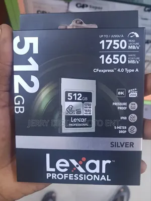 Lexar 512gb Cf-express Type -a 1750mbls