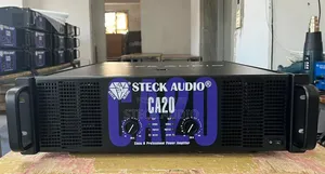Steck Audio Ca 20 Power Amplifier for an Equipped and Standard Sound.