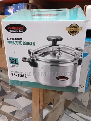 Eurosonic 12l Aluminum Pressure Cooker