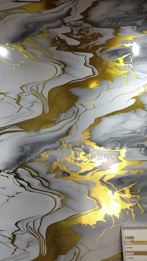 4 Feet by 8 Feet Uv Marble Sheet