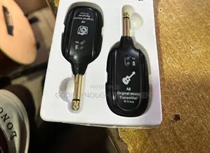 Original A8 Uhf Wireless Guitar Transmitter Receiver Set 730mhz 50m