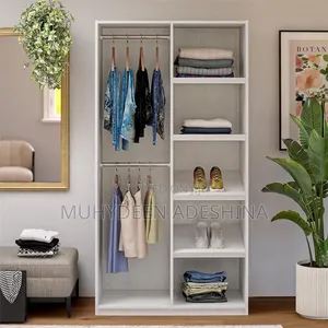 7ft by 3ft Open Wardrobes